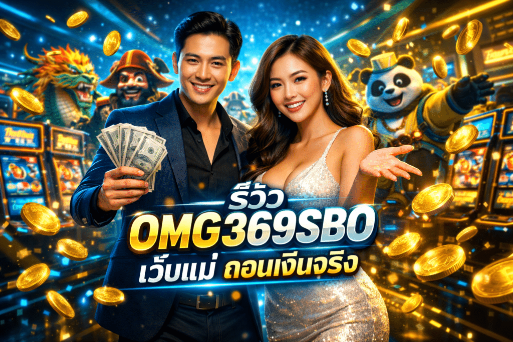 รีวิว OMG369SBO เว็บแม่ ถอนเงินจริง